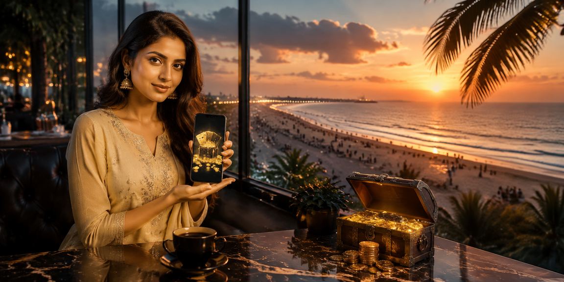 Live casino dealer in Mumbai studio